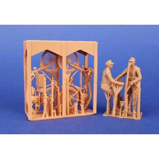 Wehrmacht Soldiers with Military Bicycles - CMK 129-F48406