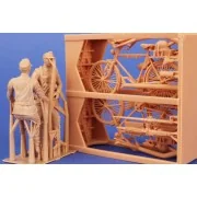 Wehrmacht Soldiers with Military Bicycles, 1/48 - CMK 129-F48406