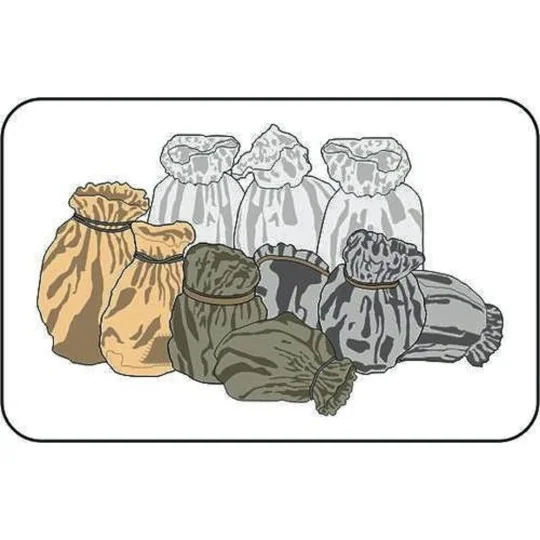 German WWII sacks (10 Stk.) - CMK 129-B72039