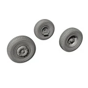 Meillerwagen"V-2 Transporter"-Wheels Set f. Special Armour kit - CM...