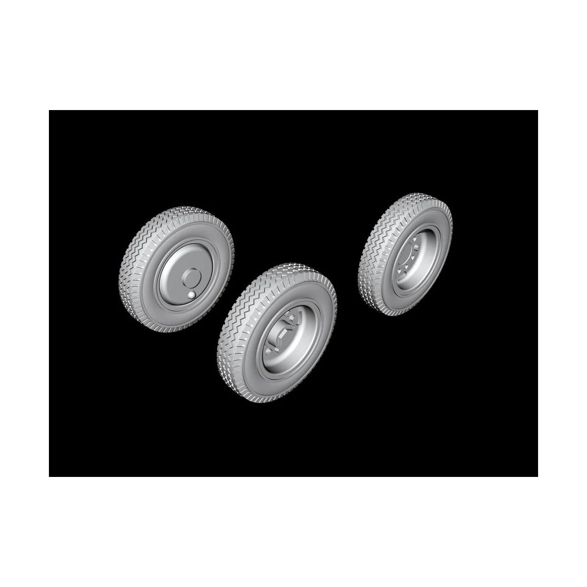 Sd.An 115 Wheels, 1/72 - CMK 129-B72104 Sd.An 115 Wheels, 1/72 - CMK 129-B72104