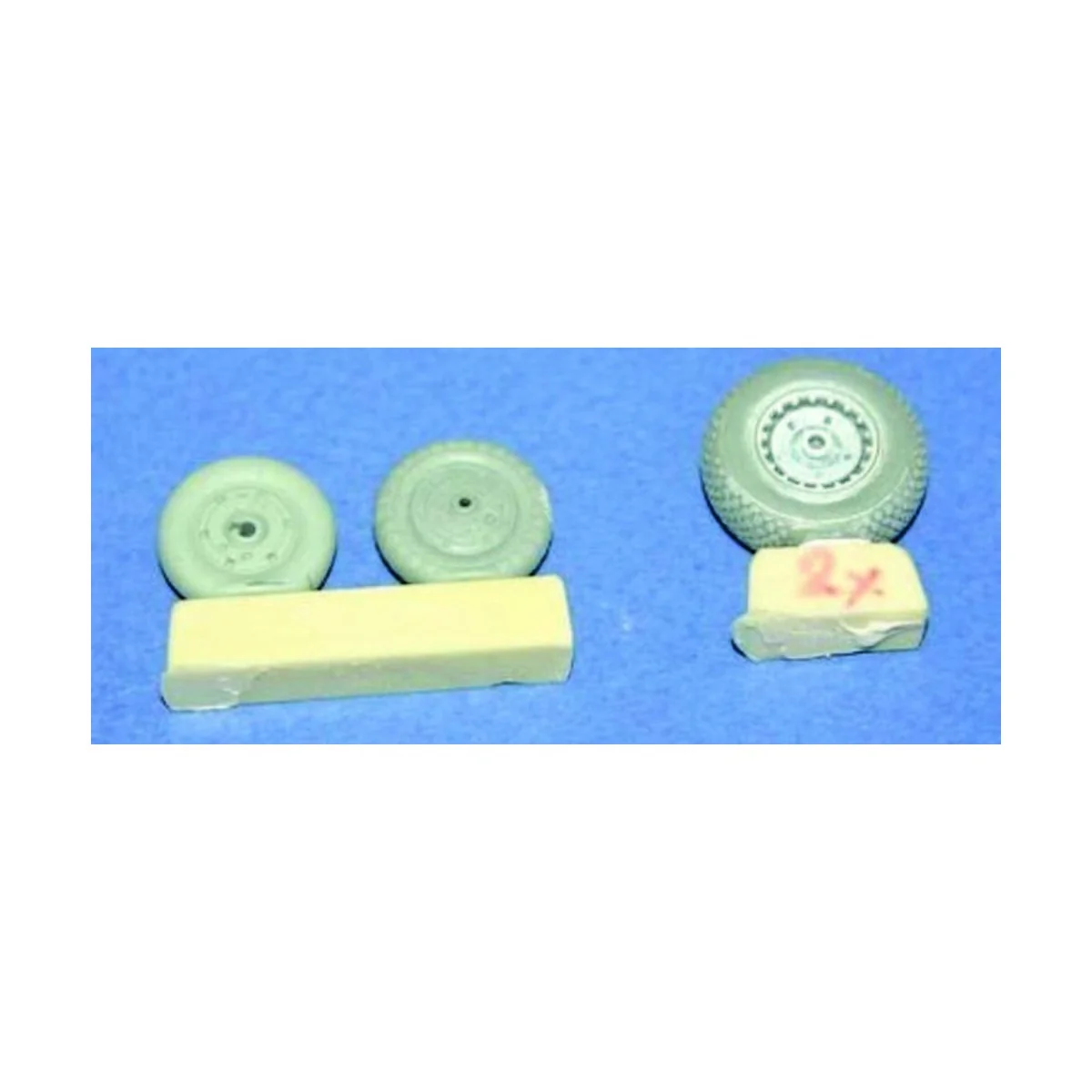 Me 262A/B Wheels für Tamiya-Bausatz, 1/48 - CMK 129-Q48015