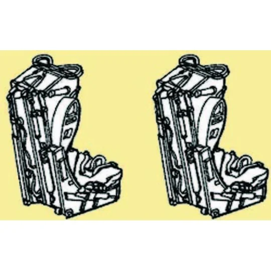 Martin Baker Mk. 4b Ejection Seat, 1/48 - CMK 129-Q48018 Martin Baker Mk. 4b Ejection Seat, 1/48 - CMK 129-Q48018