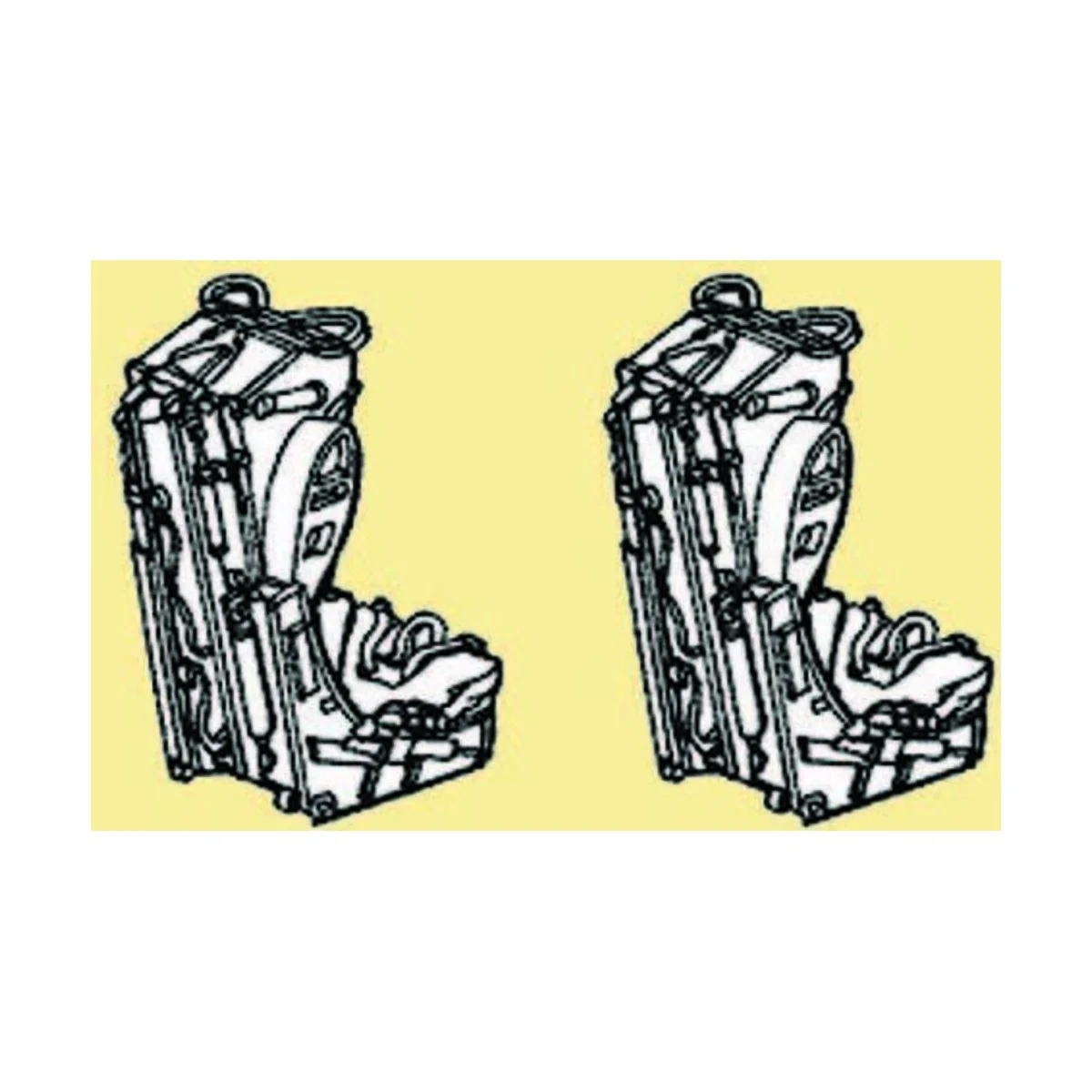 Martin Baker Mk. 4b Ejection Seat, 1/48 - CMK 129-Q48018 Martin Baker Mk. 4b Ejection Seat, 1/48 - CMK 129-Q48018