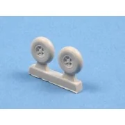 Hawker Hurricane Mk. I Wheels with five spoked disc - CMK 129-Q72081