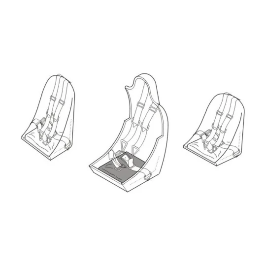 Junkers Ju 88A/C/G Seats (Dra) Ger WWII, 1/48 - CMK 129-Q48137
