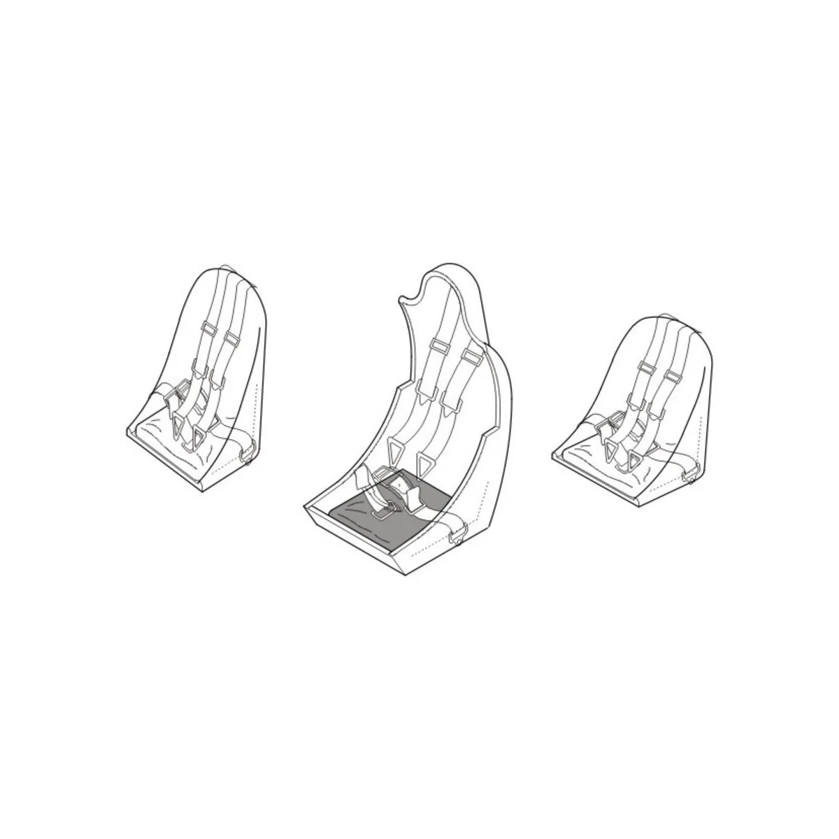 Junkers Ju 88A/C/G Seats (Dra) Ger WWII, 1/48 - CMK 129-Q48137