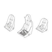 Junkers Ju 88A/C/G Seats (Dra) Ger WWII - CMK 129-Q48137