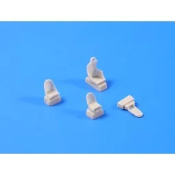 Junkers Ju 88A Seats, 1/72 - CMK 129-Q72154