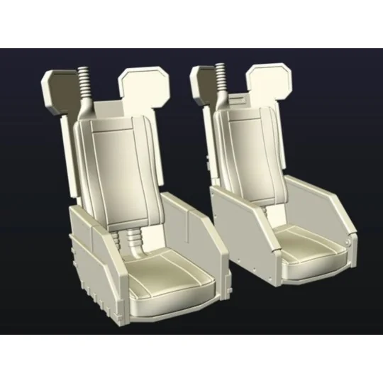 AH-1G Cobra Seats for Special Hobby kit, 1/72 - CMK 129-Q72209