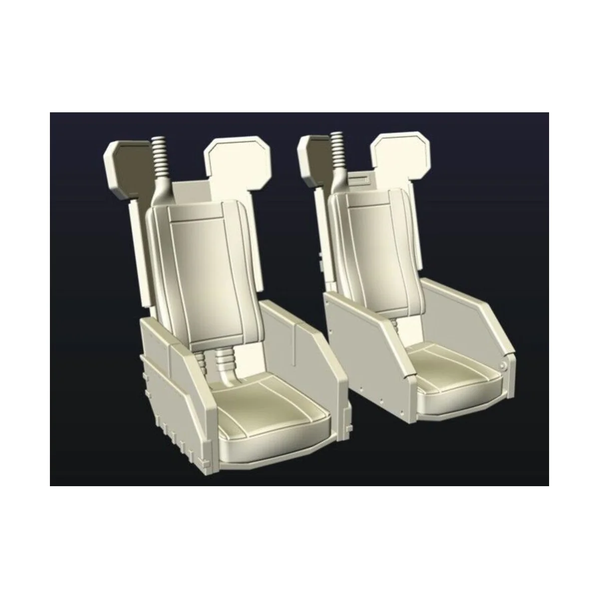 AH-1G Cobra Seats for Special Hobby kit, 1/72 - CMK 129-Q72209