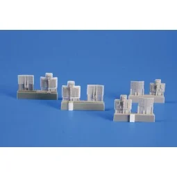 SAAB 37 Viggen Air Brakes Set, 1/48 - CMK 129-Q48220