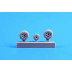 Fouga Magister Wheels - CMK 129-Q72228