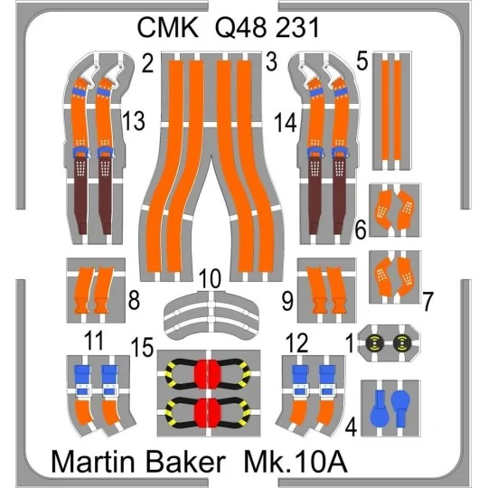 Martin Baker Mk.10A ejection seat for Panavia Tornado Fighter-Bombe...