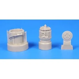 Mirage F.1-1/72 Cyrano IV Radar w.Uncove Uncovered Scanner Dish, 1/...