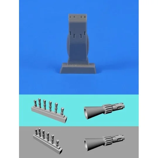 Blenheim Mk.IF-1/72 Correction set(ventr gun pack) for Aifrix kit, ...
