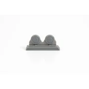 Brewster Buffalo-Main Wheels Set - CMK 129-Q72260