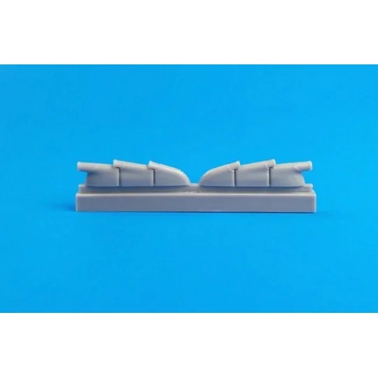 Hurricane Mk.I-Exhausts(triple ejectorTy, 1/48 - CMK 129-Q48265