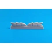 Hurricane Mk.I-Exhausts(triple ejectorTy - CMK 129-Q48265