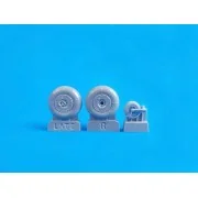 Junkers Ju 88A-4 and later/C-6/G- Late Mainwheels a.Tailwheel f.Spe...