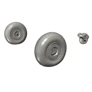 Junkers Ju-88A-4 a.Later/C-6/G-Late Main and Tail Wheels, 1/48 - CM...