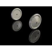 SE5a-Correction Wheels Set, 1/48 - CMK 129-Q48280 SE5a-Correction Wheels Set, 1/48 - CMK 129-Q48280