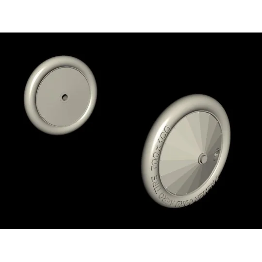 SE5a-Correction Wheels Set, 1/48 - CMK 129-Q48280 SE5a-Correction Wheels Set, 1/48 - CMK 129-Q48280