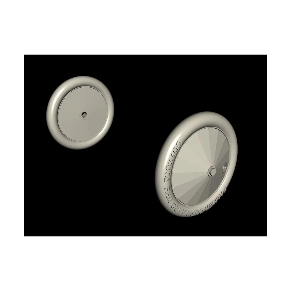 SE5a-Correction Wheels Set, 1/48 - CMK 129-Q48280 SE5a-Correction Wheels Set, 1/48 - CMK 129-Q48280