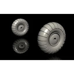 Fw 189A-1/-2-Mainwheels Set/f.ICM kit - CMK 129-Q72284