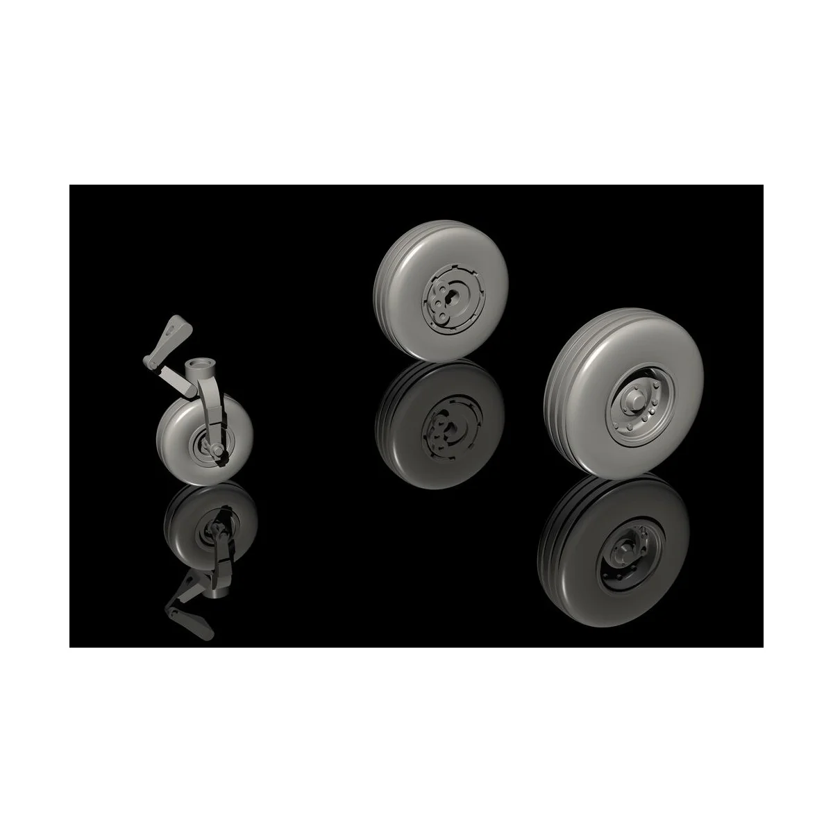 Tucano T.1-Wheels Set /for Airfix kit, 1/72 - CMK 129-Q72285