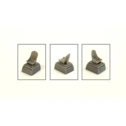 Kittyhawk I, Ia, II, IIa and III Seat with Sutton Harness f.SH, 1/7...