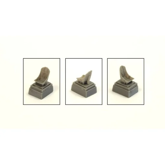 Kittyhawk I, Ia, II, IIa and III Seat with Sutton Harness f.SH, 1/7...