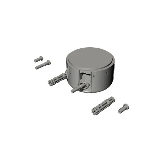 AH-1G-Emerson Electric M28(dual weapon) turret for SpecialHobby/Rev...