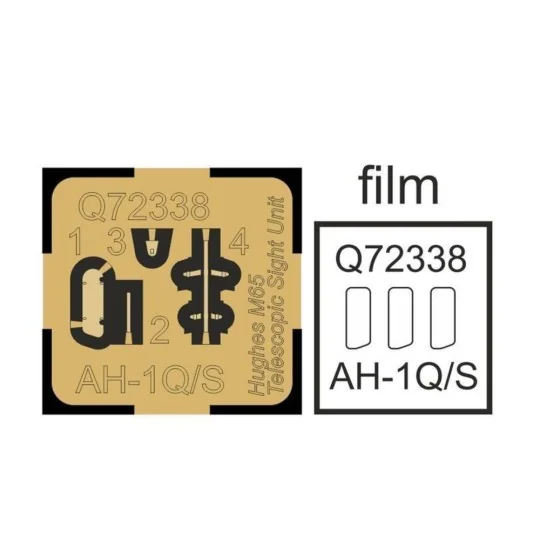 AH-1Q/S Hughes M65 Telescopic Sight Unit Unit - CMK 129-Q72338