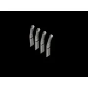 Blenheim Mk.I Exhausts - CMK 129-Q48342