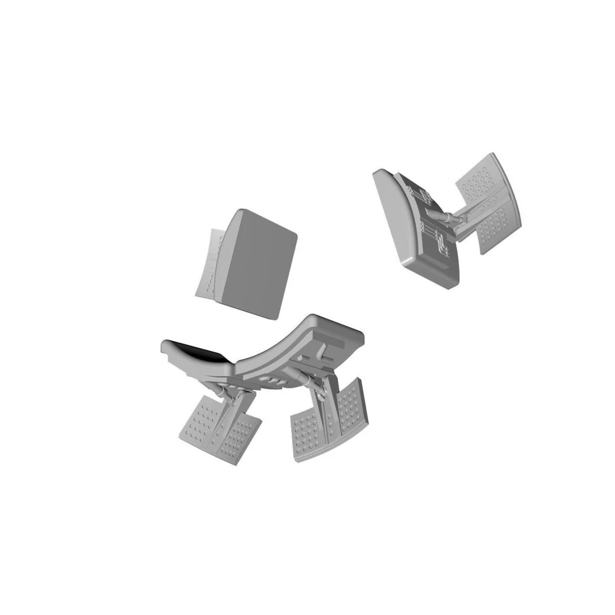 SAAB Viggen Air Brakes Set, 1/72 - CMK 129-Q72344