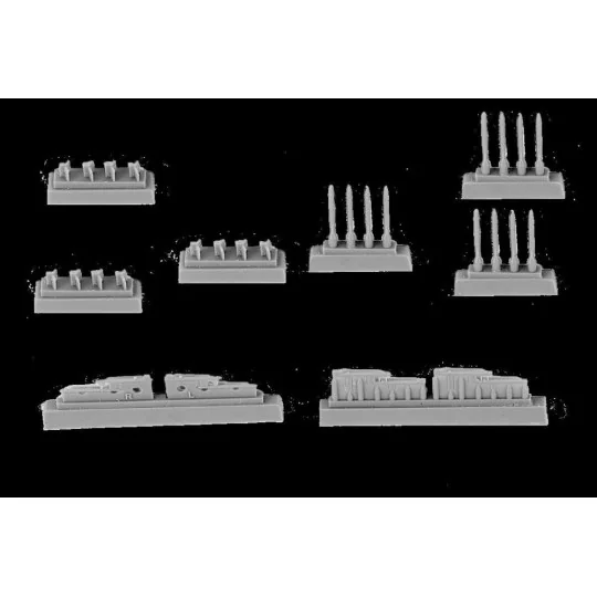 IAF Fouga Magister (a.othed planes)-IMI 80mm unguided rockets - CMK...
