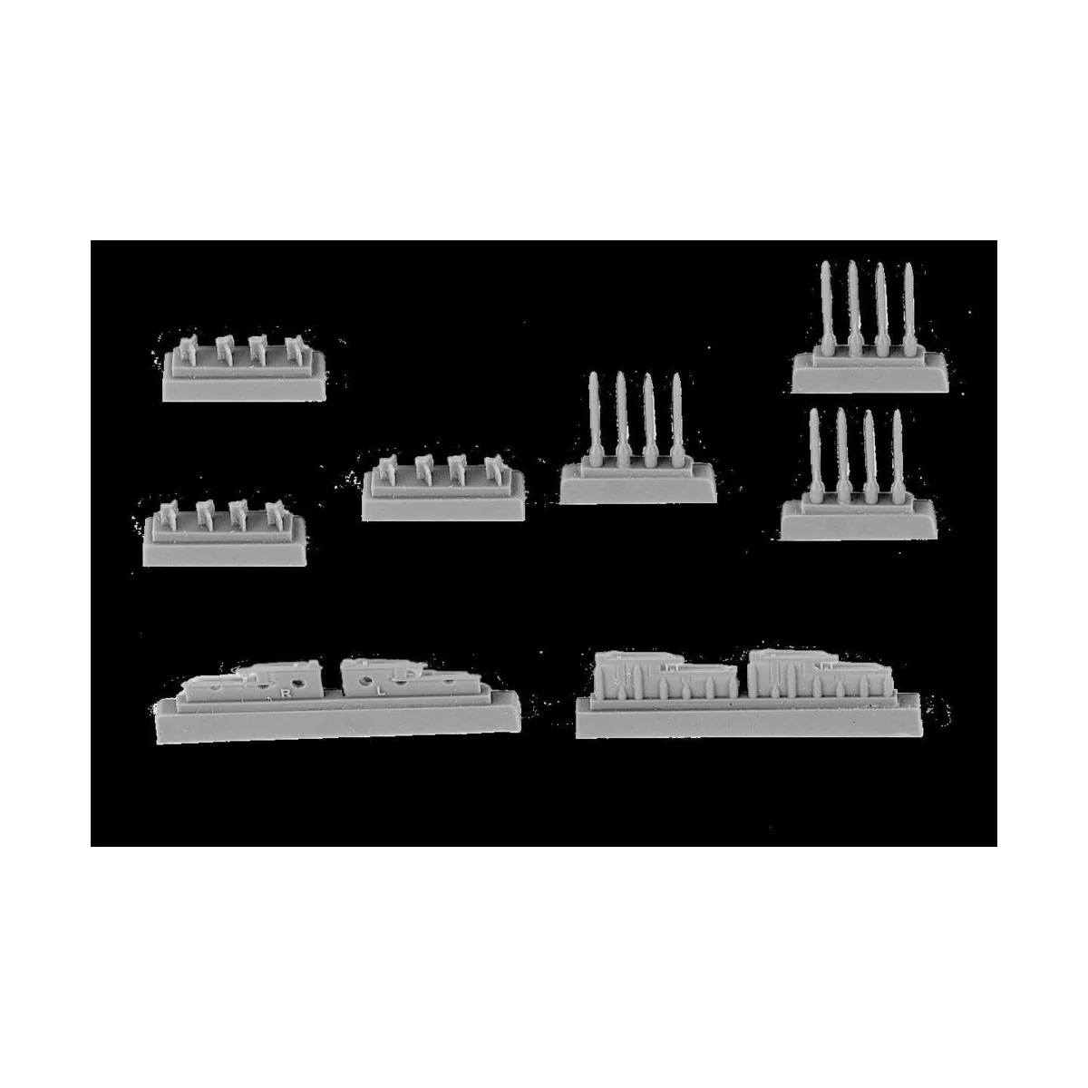 IAF Fouga Magister (a.othed planes)-IMI 80mm unguided rockets - CMK...