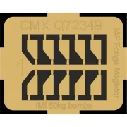 IAF Fouga Magister - IMI 50kg bombs - CMK 129-Q72349