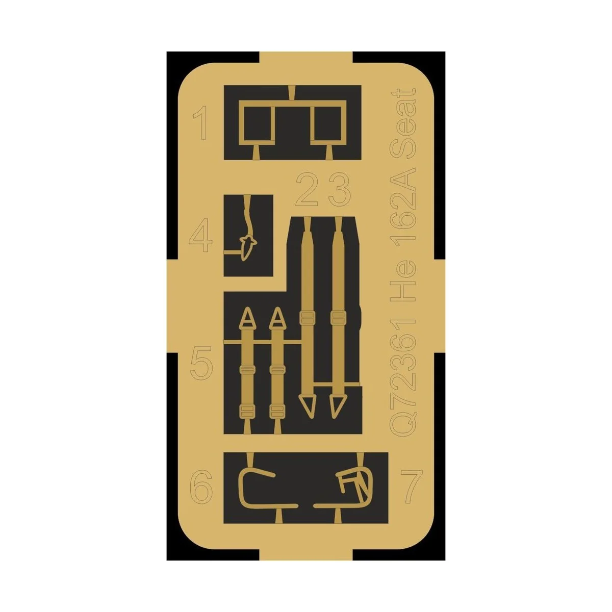 Heinkel He 162A Ejection Seat - CMK 129-Q72361
