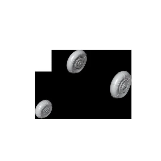 Heinkel He 162A Wheels, 1/72 - CMK 129-Q72362 Heinkel He 162A Wheels, 1/72 - CMK 129-Q72362