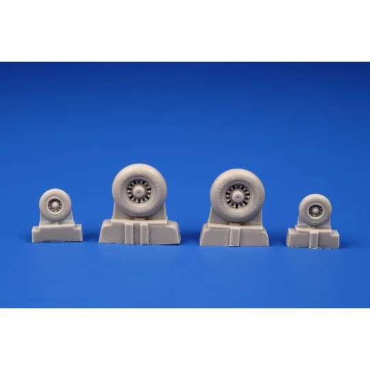 F-14D Tomcat Wheels, 1/72 - CMK 129-Q72378