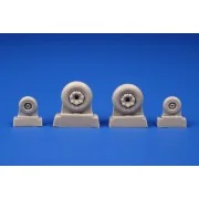 F-14D Tomcat Wheels, 1/72 - CMK 129-Q72378