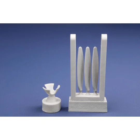 Messerschmitt Bf 109E Detailed Propeller Spinner - CMK 129-Q72389