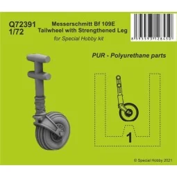 Messerschmitt Bf 109E Tailwheel with Strengthened Leg, 1/72 - CMK 1...