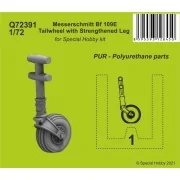 Messerschmitt Bf 109E Tailwheel with Strengthened Leg - CMK 129-Q72391