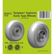 Tempest/Typhoon Early type Wheels, 1/72 - CMK 129-Q72413