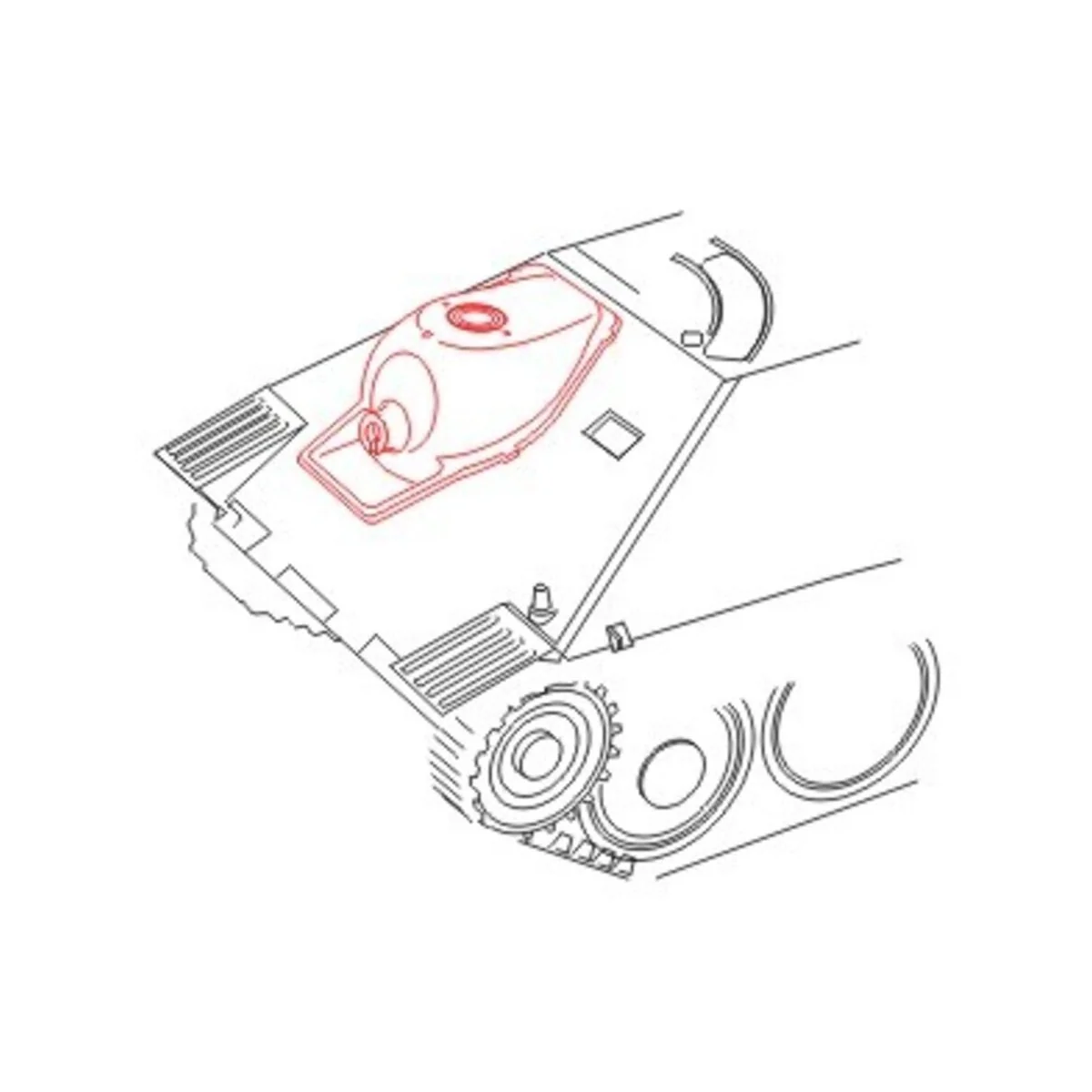 Jagdpanzer 38 Hetzer Gun Mantlet Late P., 1/48 - CMK 129-B48054 Jagdpanzer 38 Hetzer Gun Mantlet Late P., 1/48 - CMK 129-B48054