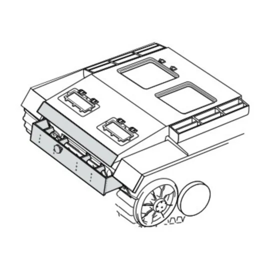 StuG III Ausf. G Correction Rear hull - CMK 129-B35061