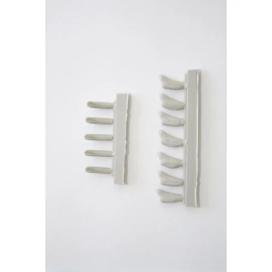 Bismarck Secondary Armam.Blast Bags 12pc, 1/200 - CMK 129-NS013